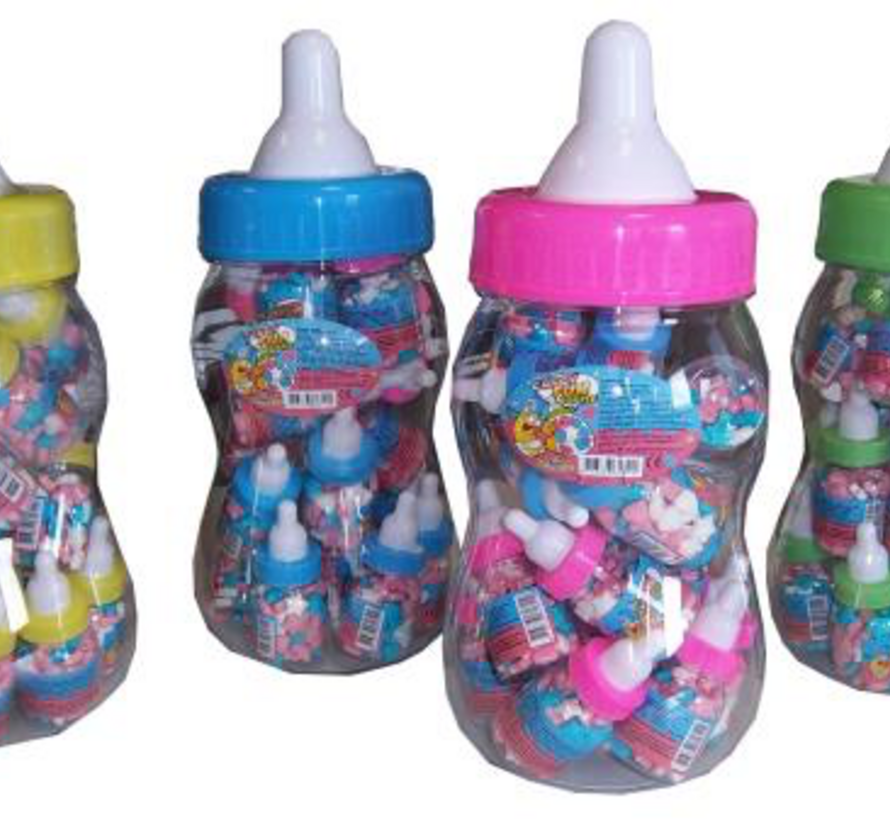 RozeFles BLAUW - Met 20 Stuks Mini - Copy