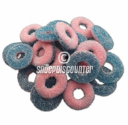 Franssons Fizzy Ringar sour rings - Silo 1,5 kilo