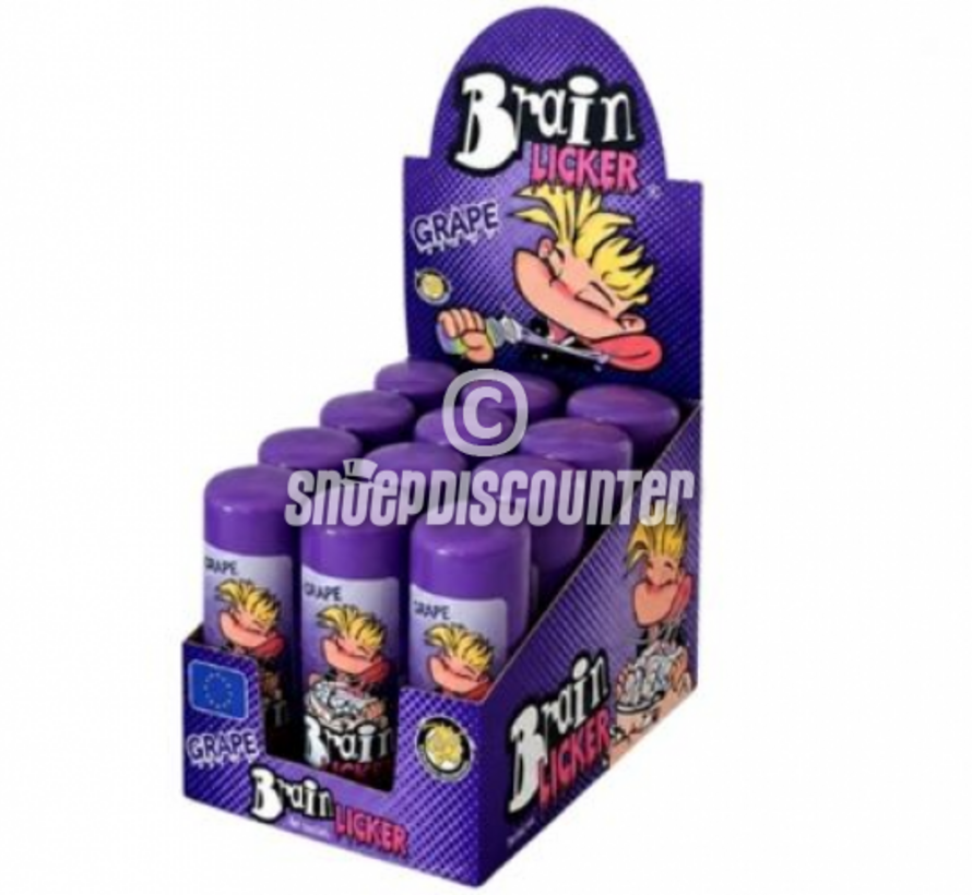 Paarse Brain Licker GRAPE-Doos 12 Stuks