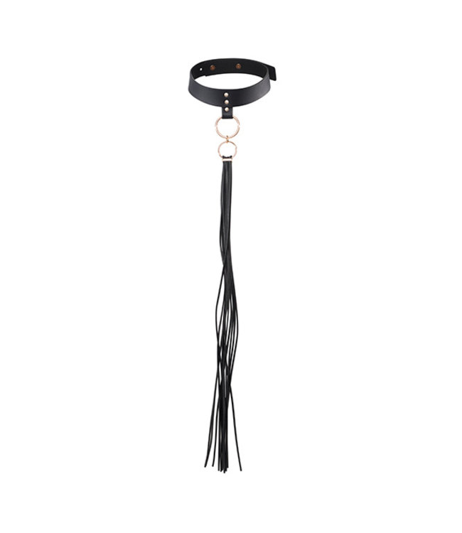 Bijoux Indiscrets Bijoux Indiscrets - Maze Tassel Choker Zwart