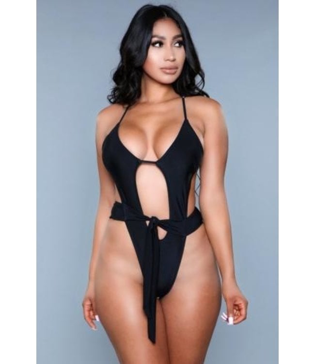 Be Wicked Swimwear Trinity Badpak -Zwart