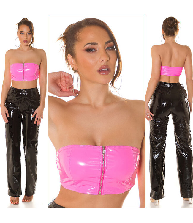 Overall Damen Jumpsuit Lang Unifarben mit Stoffgürtel - Charis Moda