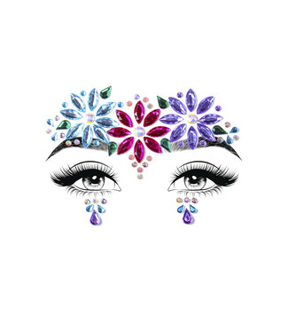 Leg Avenue Dahlia face jewels sticker