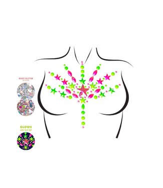 Bliss Neon Body jewels sticker