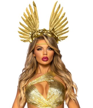 Golden goddess headband