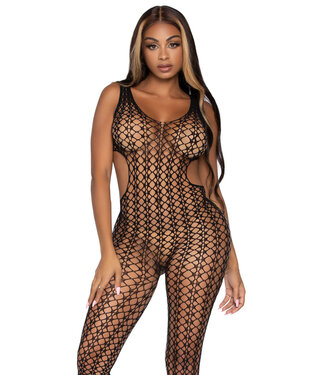 Lattice net bodystocking