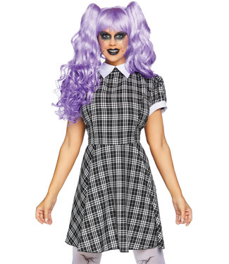 Leg Avenue Plaid babydoll dress