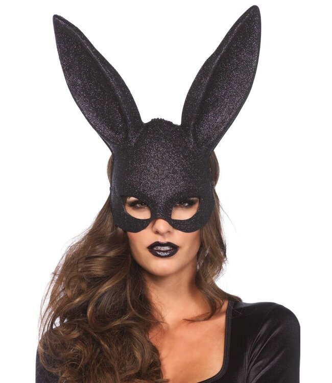 Glitter masquerade rabbit mask