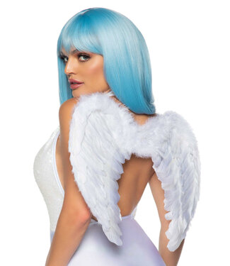 Marabou feather angel wings