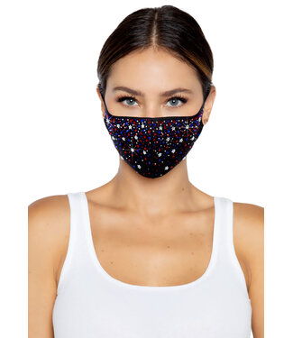 Leg Avenue Liberty Rhinestone Face Mask