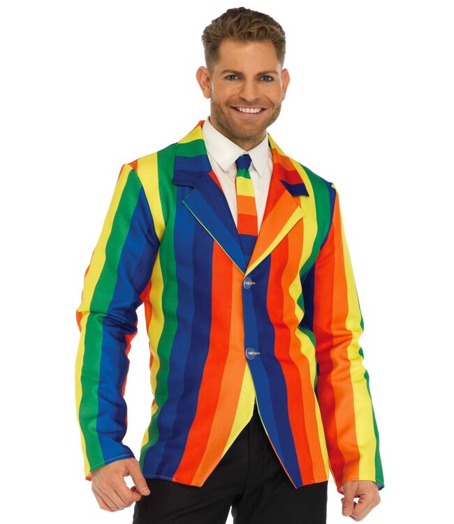 Leg Avenue Rainbow Clown Suit