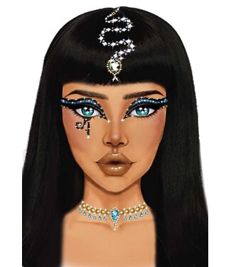 Leg Avenue Cleopatra face jewels sticker