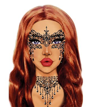 Leg Avenue Masquerade face jewels sticker