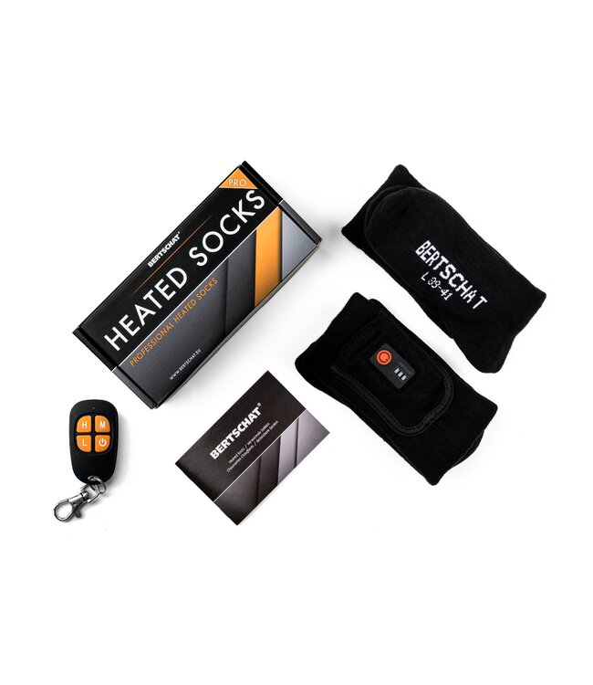 Beheizte Socken „Long Edition PRO“ | mit Akkus und Fernbedienung