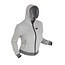 BERTSCHAT® Beheizter Hoodie - Dual Heating | Damen - Schwarz/Grau