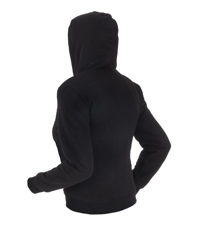 Beheizter Hoodie - Dual Heating | Damen - Schwarz