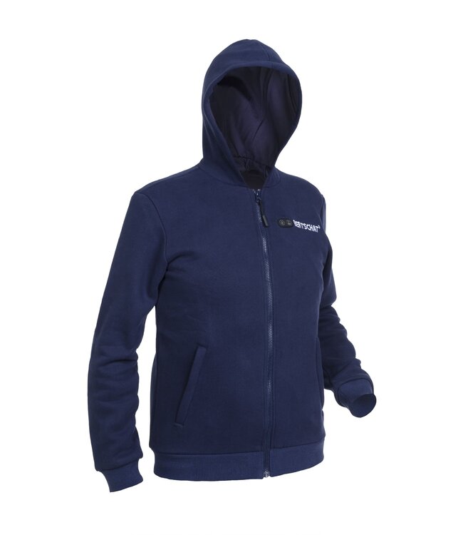 Beheizter Hoodie - Dual Heating | Herren - Navy Blau