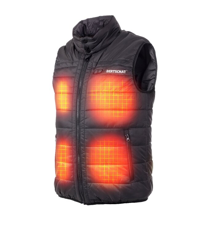 Wattierte Weste Herren – Dual Heating | USB