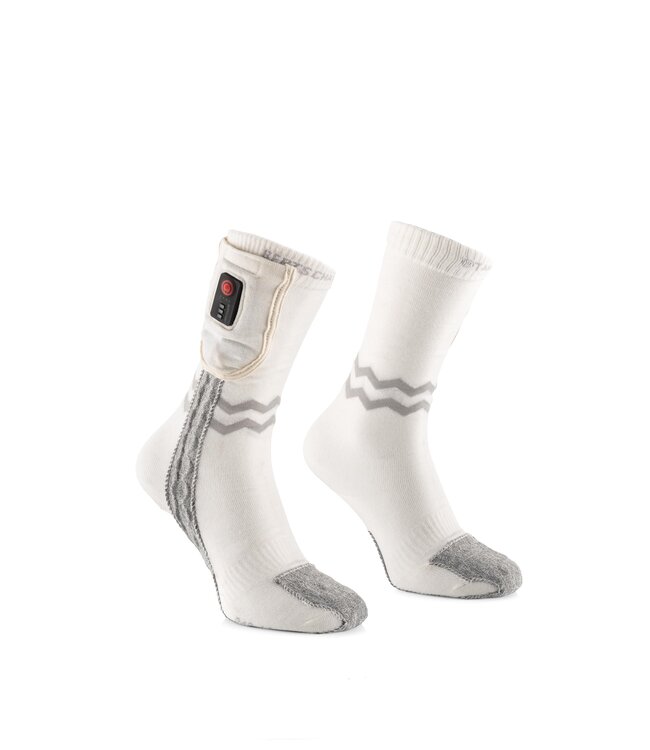 Beheizte Socken – Aerowhite | USB – Sport-Edition | Dünn & Strapazierfähig