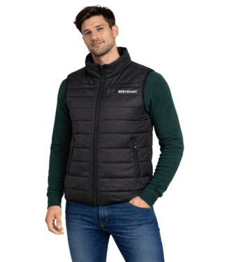 BERTSCHAT® Wattierte Weste Herren – Dual Heating | USB
