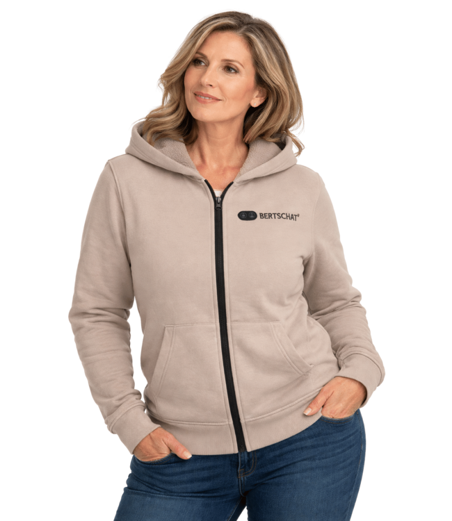 Beheizter Hoodie - Dual Heating | Damen - Schwarz