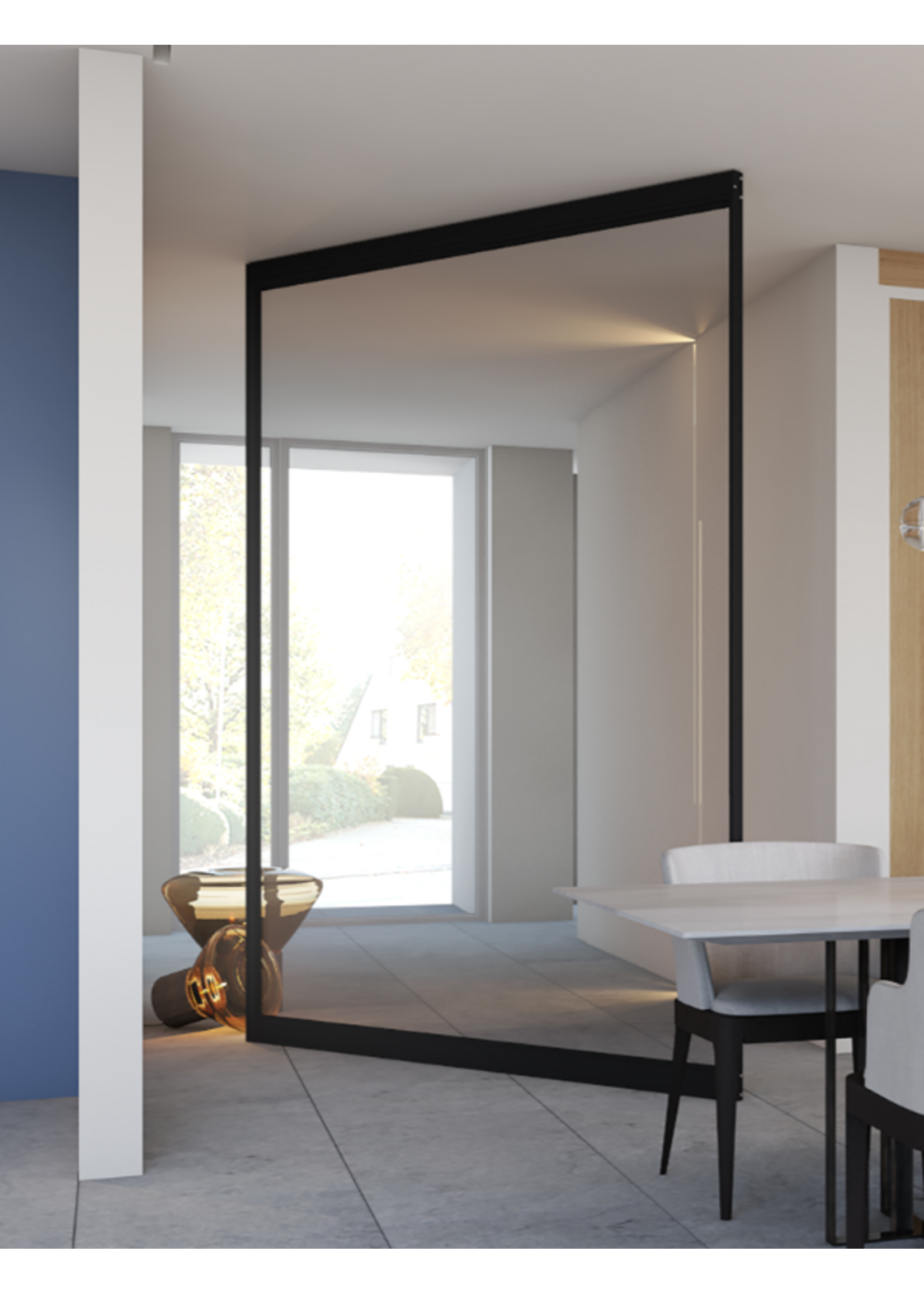 InteriorDoors Aluminium Taatstdeur incl. glas