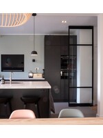 InteriorDoors Taatsdeur Aluminium 3 vaks-oneven