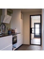 InteriorDoors Enkele Scharnierdeur Aluminium 3 vaks-oneven-kruk