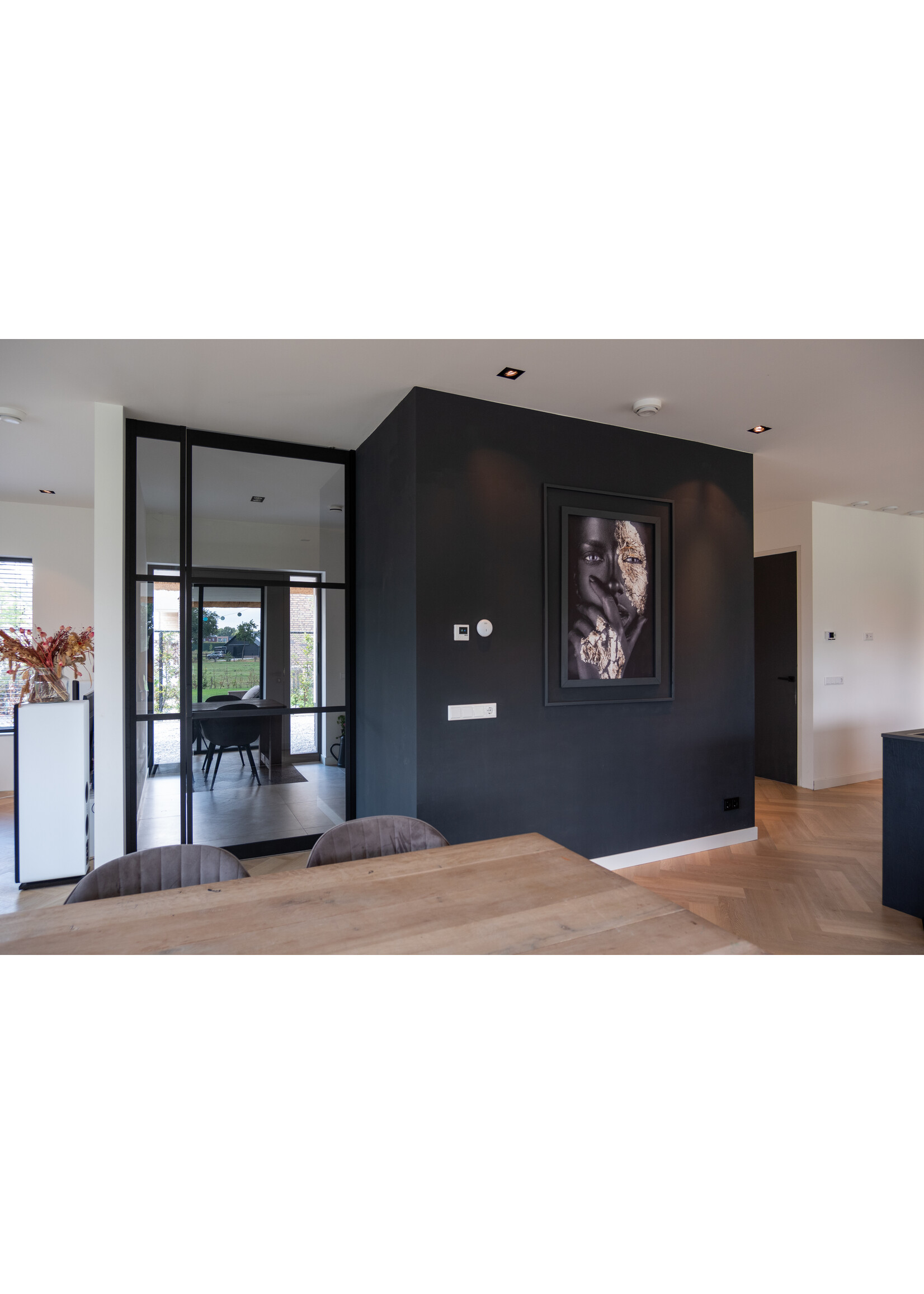 InteriorDoors Aluminium Taatstdeur incl. glas - met zijlicht