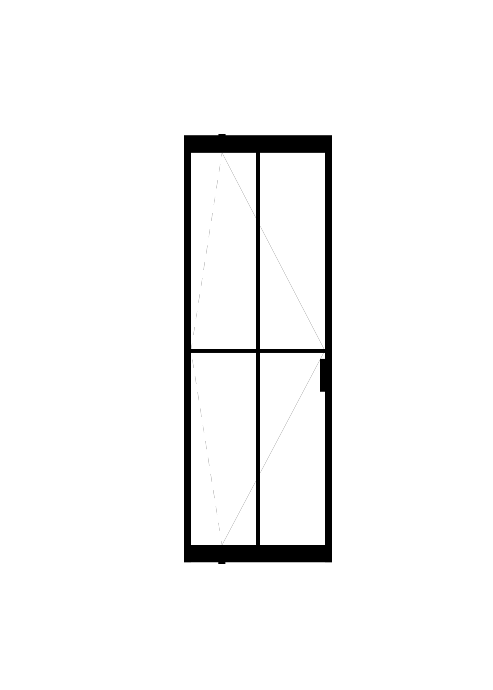 InteriorDoors Aluminium Taatstdeur incl. glas