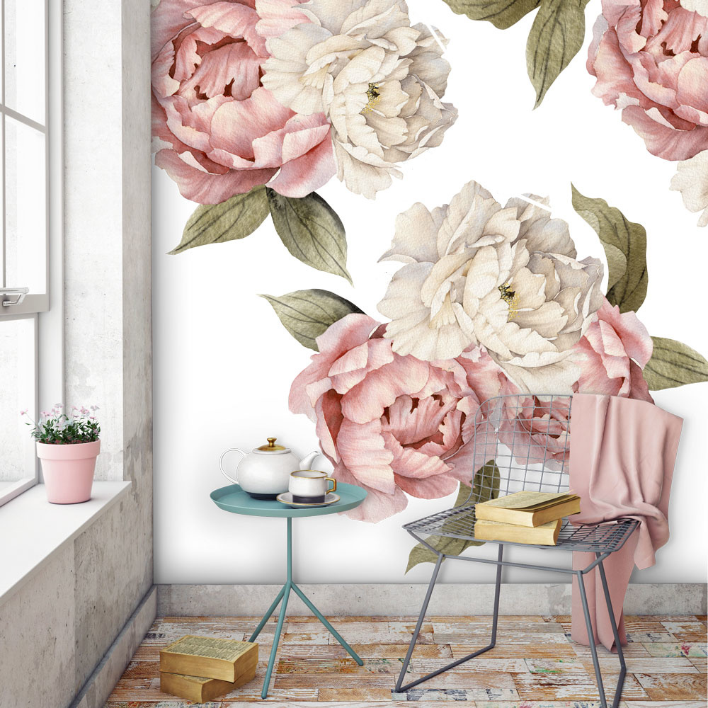 Verscheidenheid ze droefheid Muren komen tot bloei met de nieuwe bloemen-collectie – Daring Walls