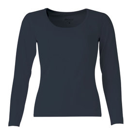 Mooi Tshirt Arlette lange mouw navy