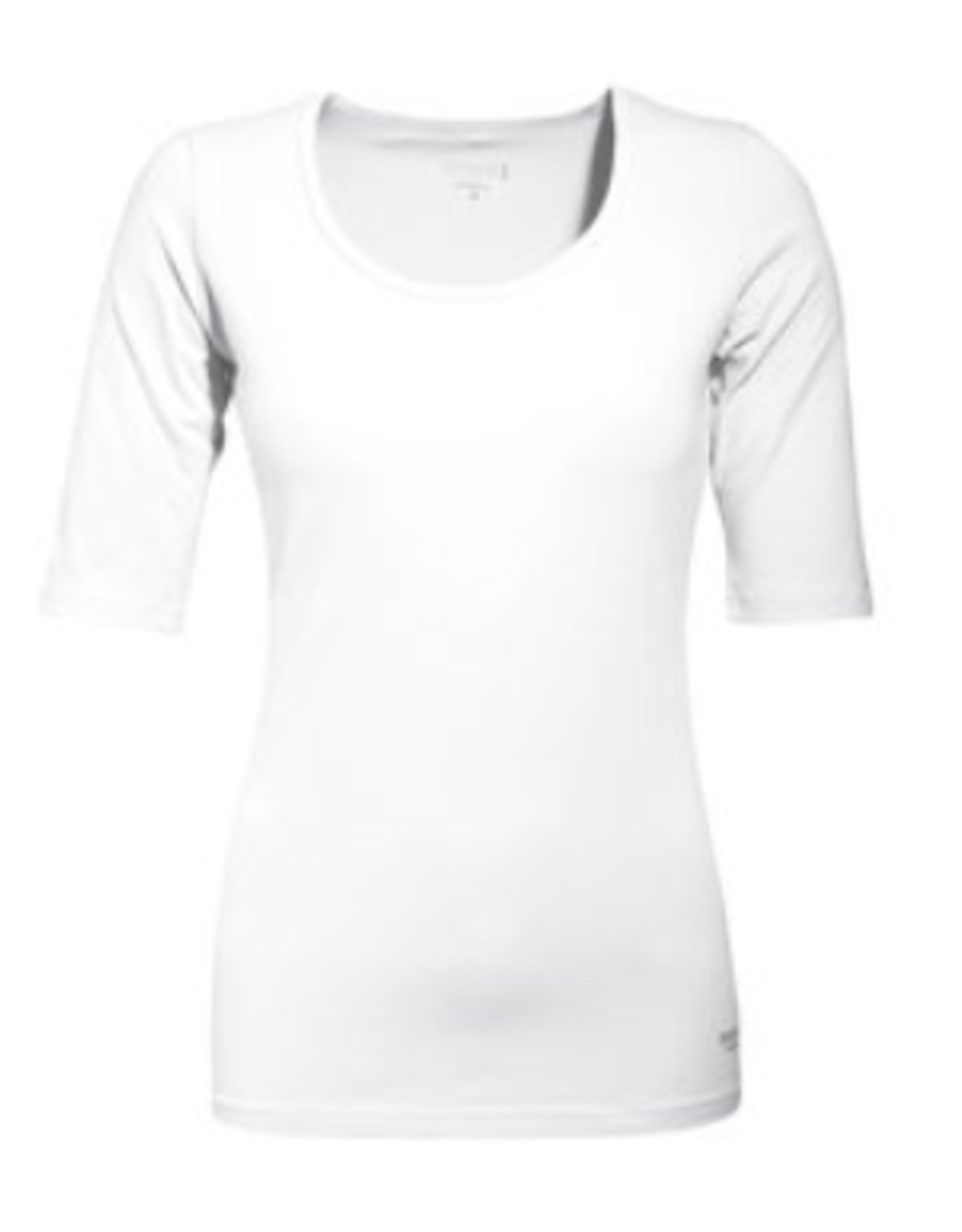 Mooi Tshirt Joyce drie kwart mouw white