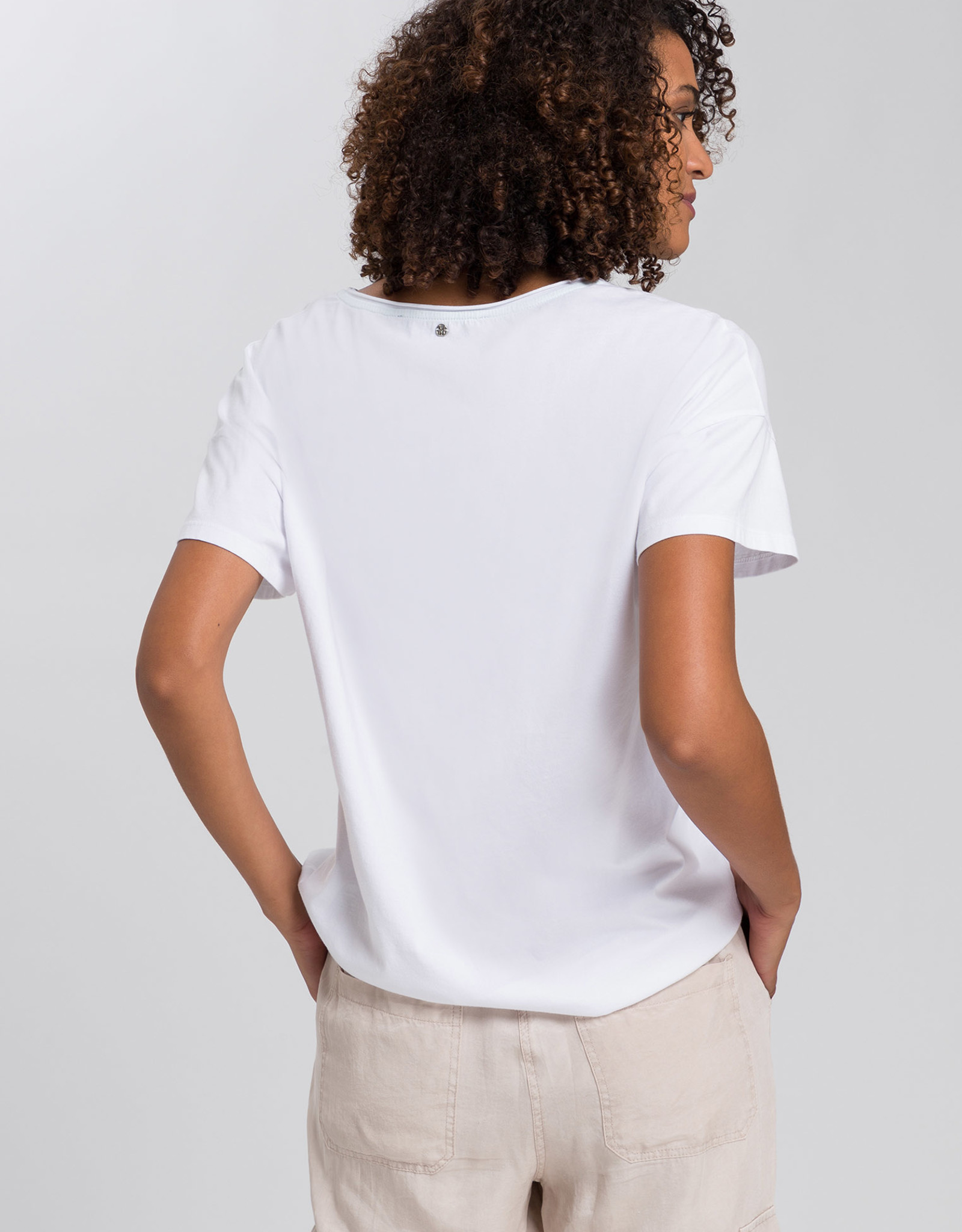 Marc Aurel T Shirt White Varied