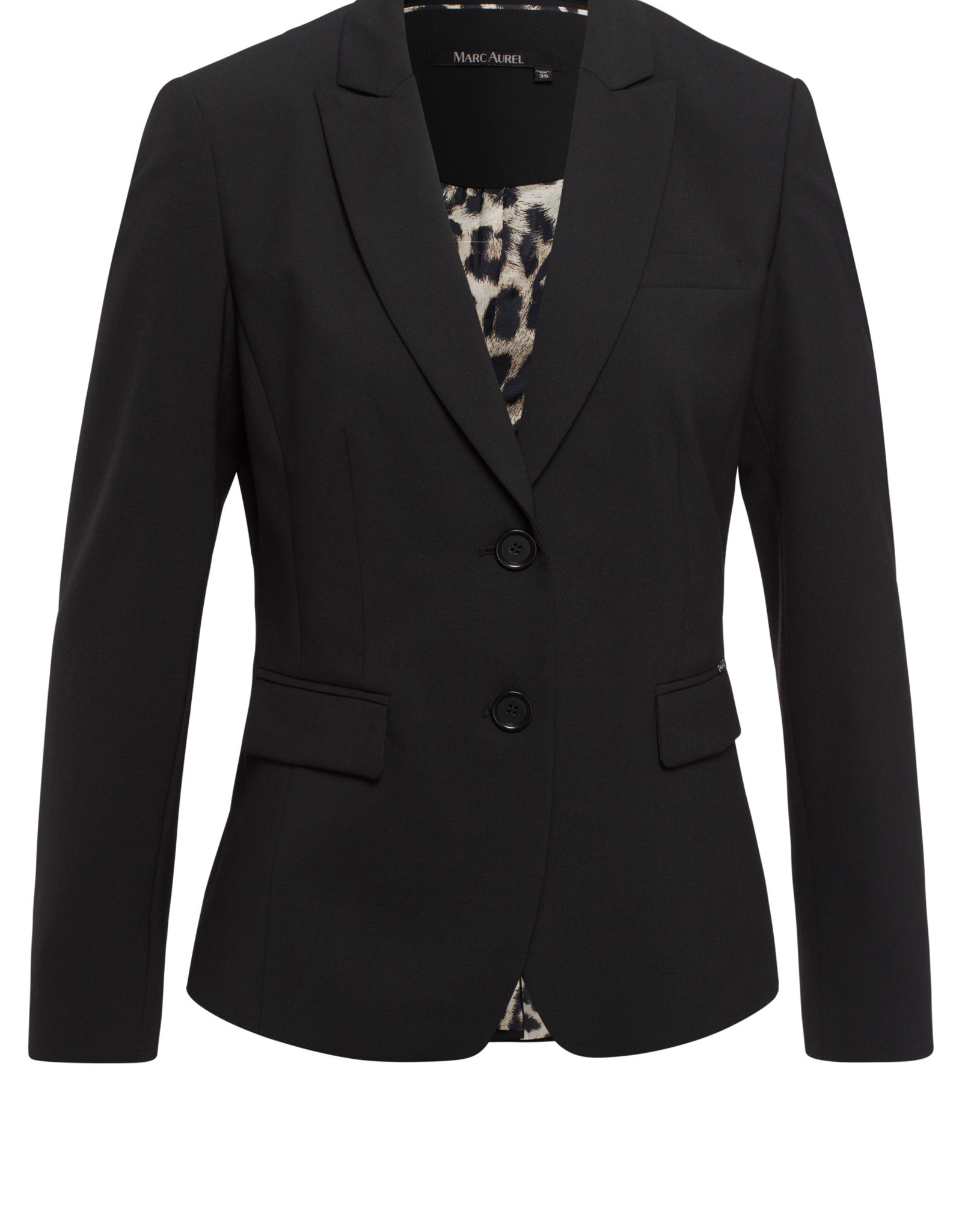 Marc Aurel Blazer 2 knoop Black