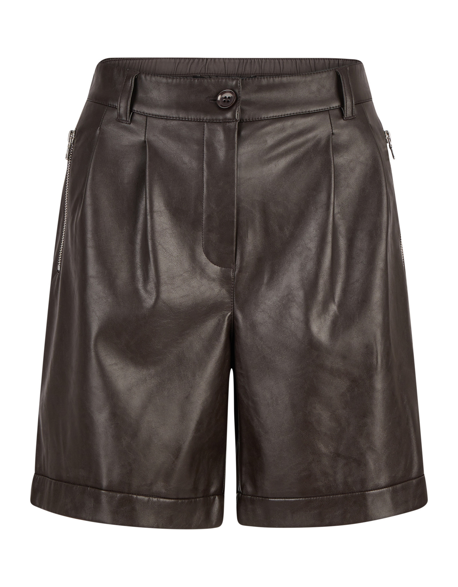 Marc Aurel Short Deep Taupe Brown