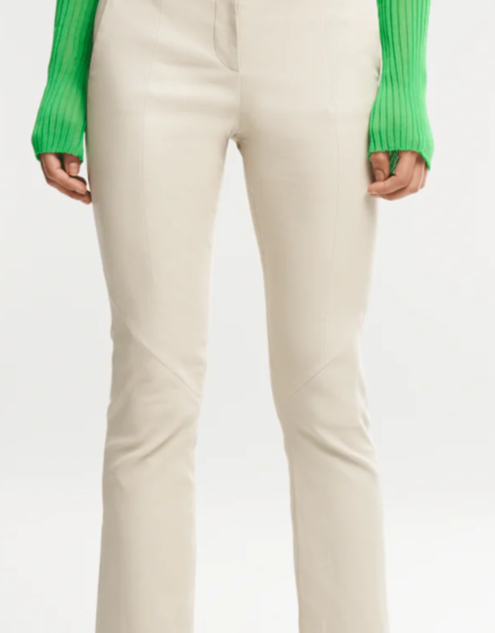 Studio AR Pantalon Deanna Stretch Plonge Almond