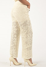 Cambio Pantalon Cameron Flower Crochet Kant