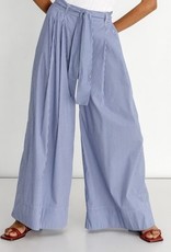 Maria Bellentani Pantalon Streep Blue/White