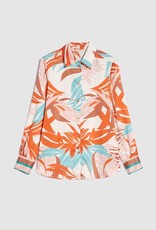 PENNYBLACK Blouse Print IREGISTA  Orange Aqua