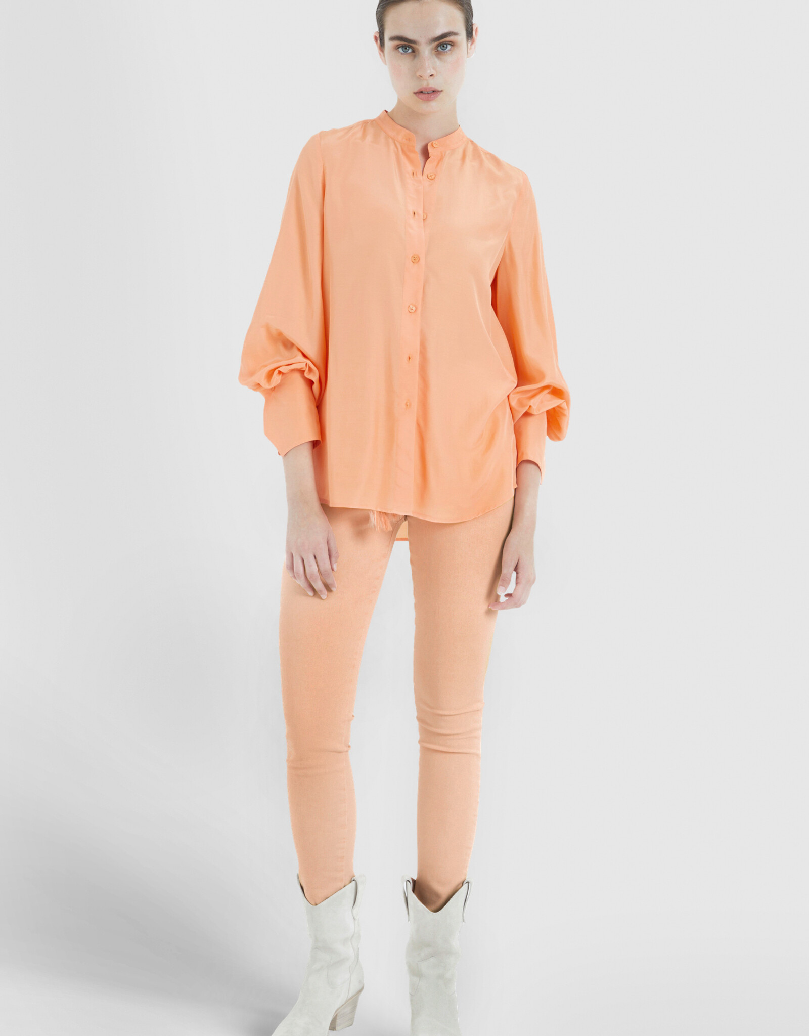 Marc Aurel Thema Crazy Times Mango Blouse