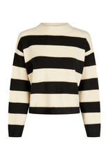 Marc Aurel Thema Wild Paris Pullover Stripe Black/Yvory