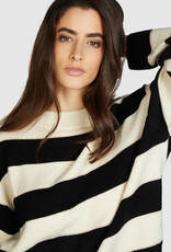 Marc Aurel Thema Wild Paris Pullover Stripe Black/Yvory