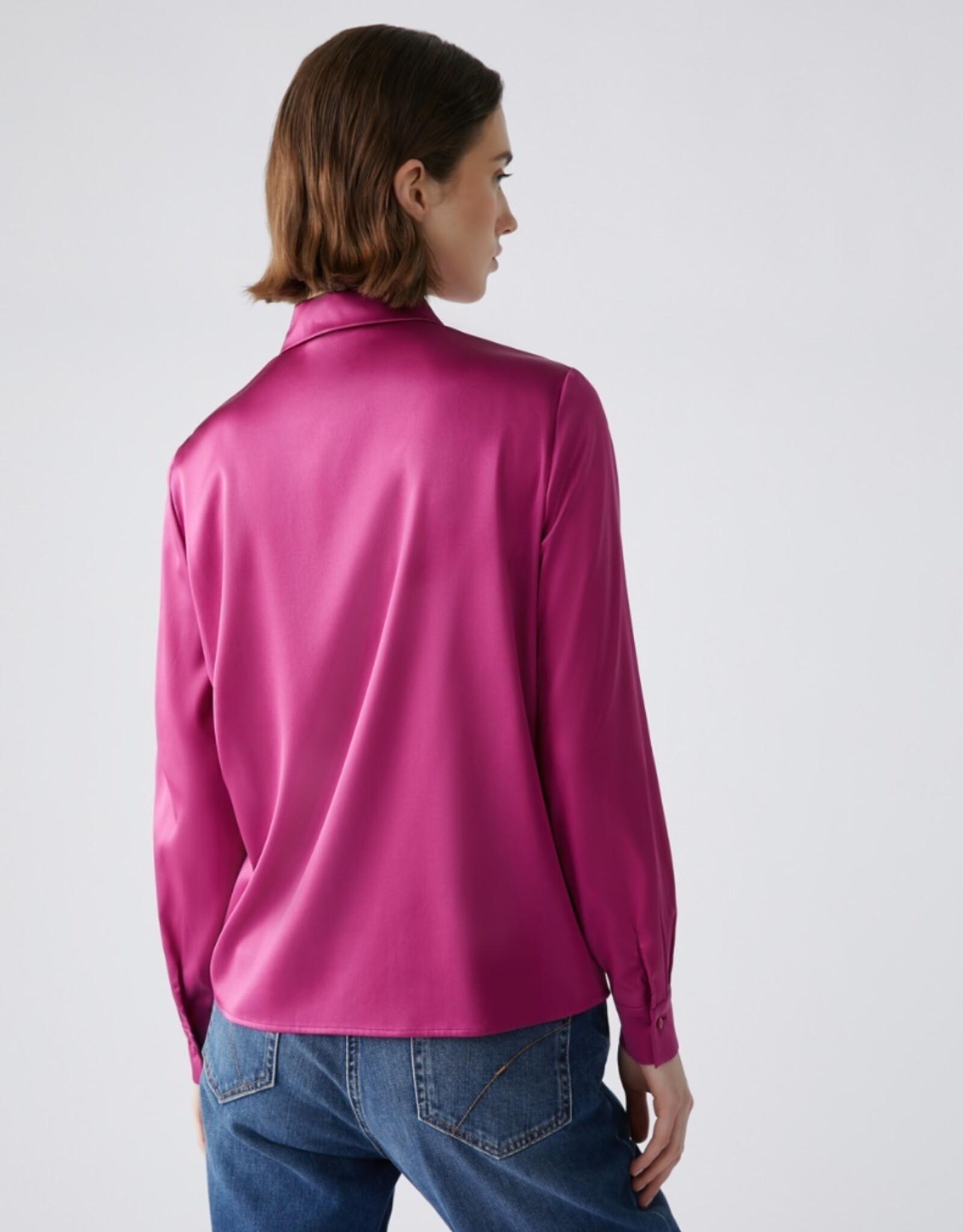 PENNYBLACK Blouse Peonia Silk Fuchsia