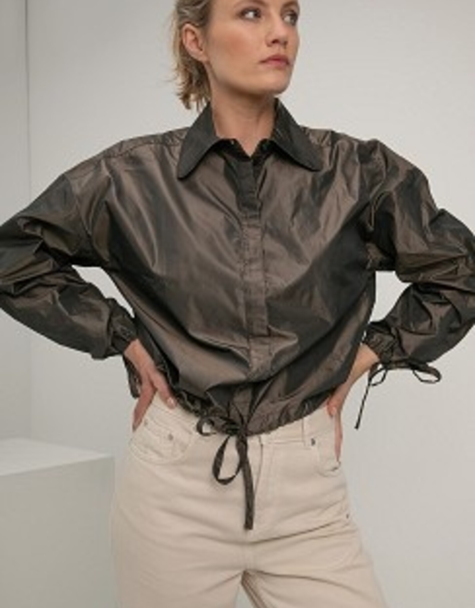 Josephine &CO Sky Blouse Taft Dark Brown