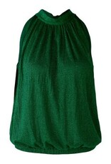 Oui Glitter Haltertop Groen