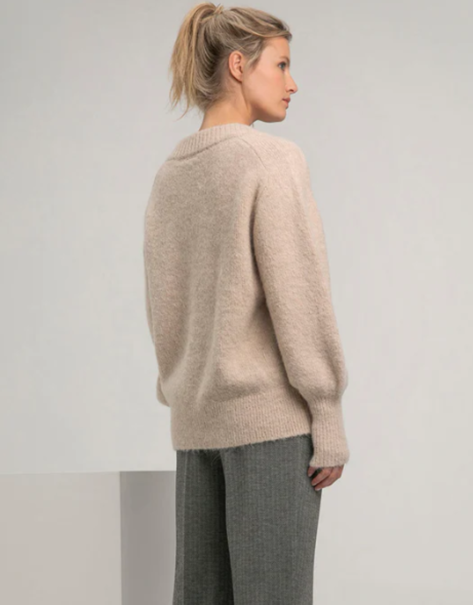 Josephine &CO Suus Sweater Sand V-hals
