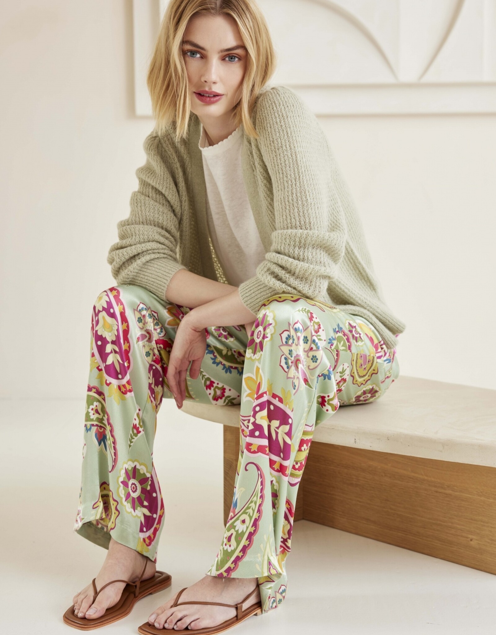 JcSophie Pantalon Colorado  Print Blooming Paisley