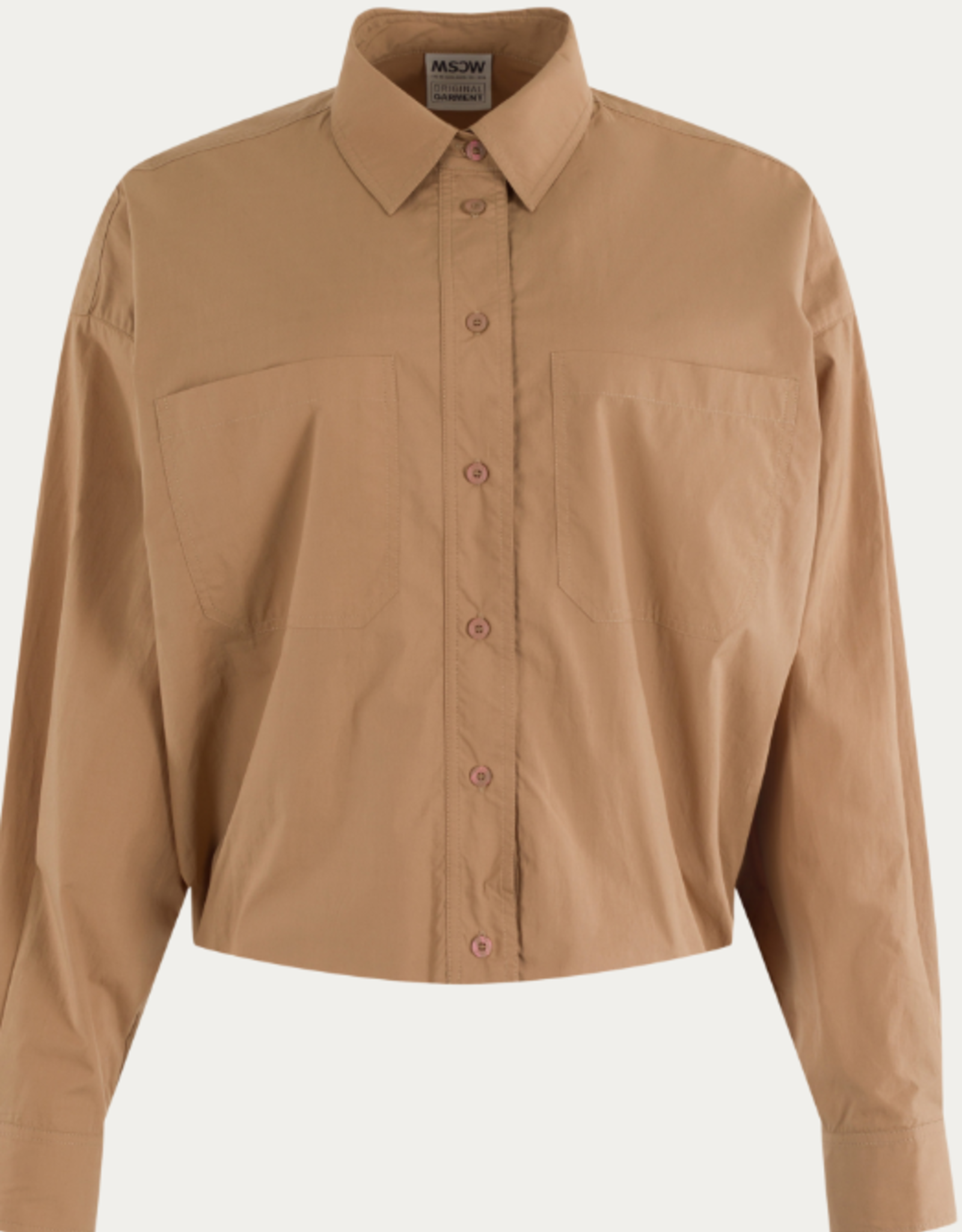 Moscow Blouse Femila Light Camel Solid