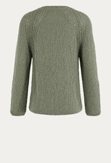 Moscow Pullover Elvita Green Pebble Solid